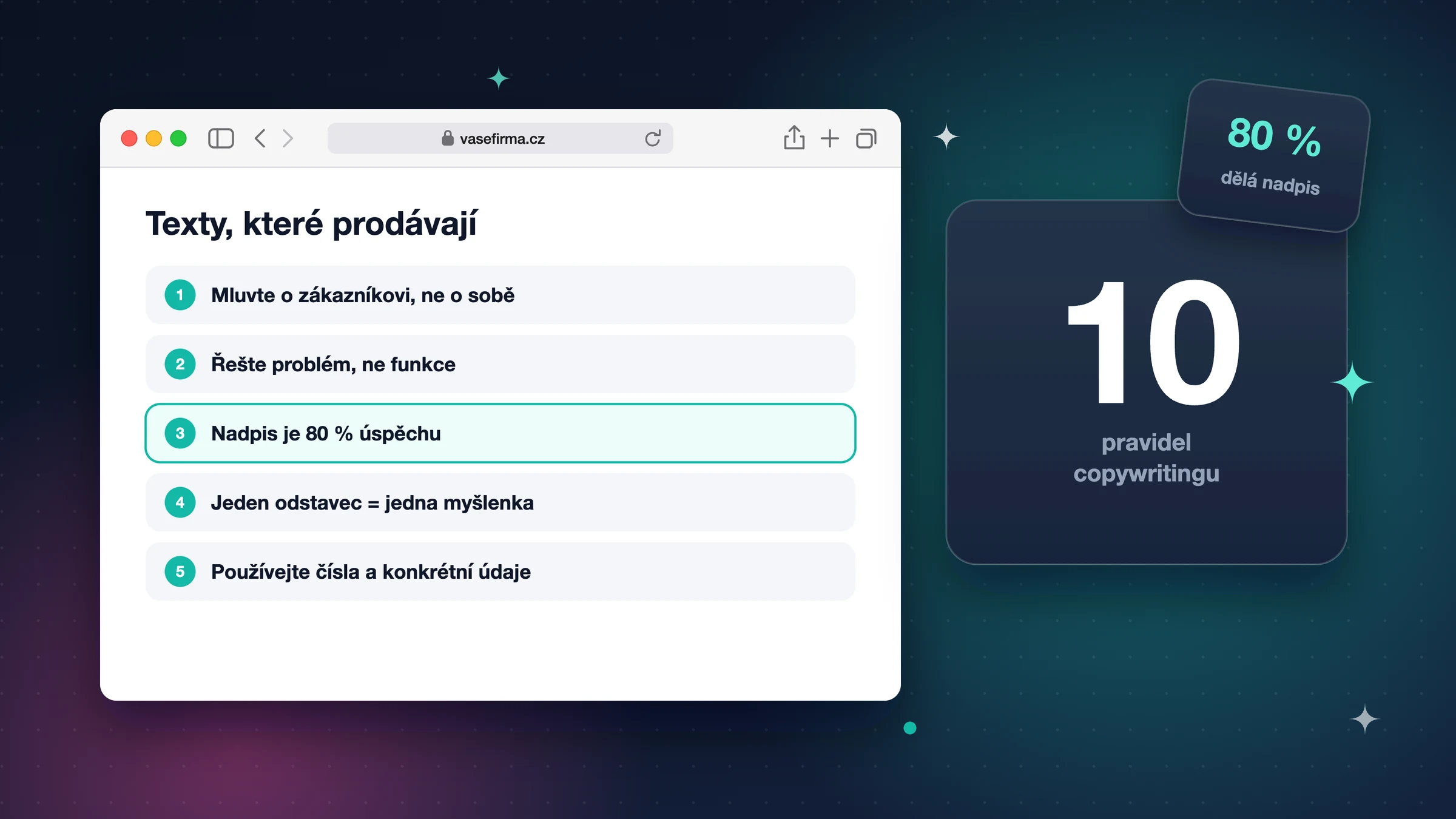 Jak psát texty na web, které prodávají: 10 pravidel copywritingu